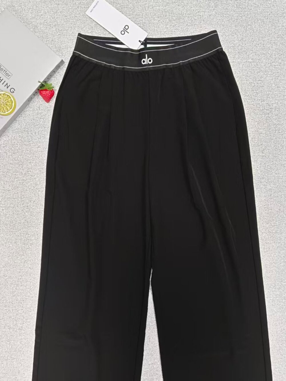30” Inseam ALO Yoga Suit Up Flowy Wide-Leg Trouser🪕Regular👩‍🎓Elevated Casual - Picture 2 of 8